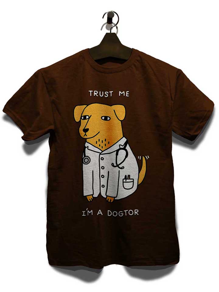 trust-me-im-a-dogtor-t-shirt braun 3