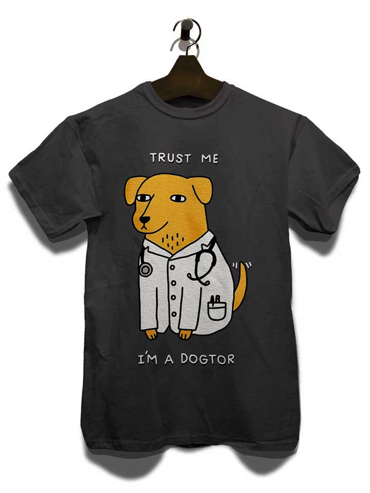 trust-me-im-a-dogtor-t-shirt dunkelgrau 3