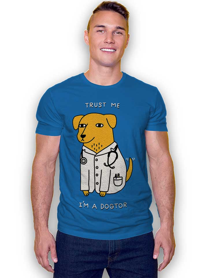 trust-me-im-a-dogtor-t-shirt royal 2