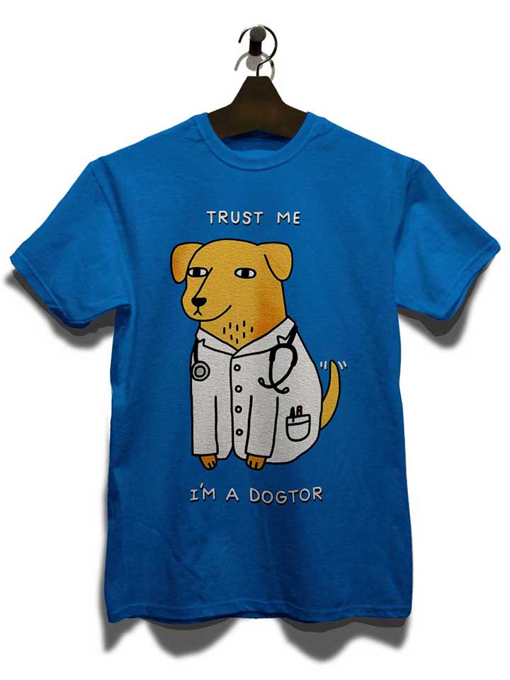 trust-me-im-a-dogtor-t-shirt royal 3