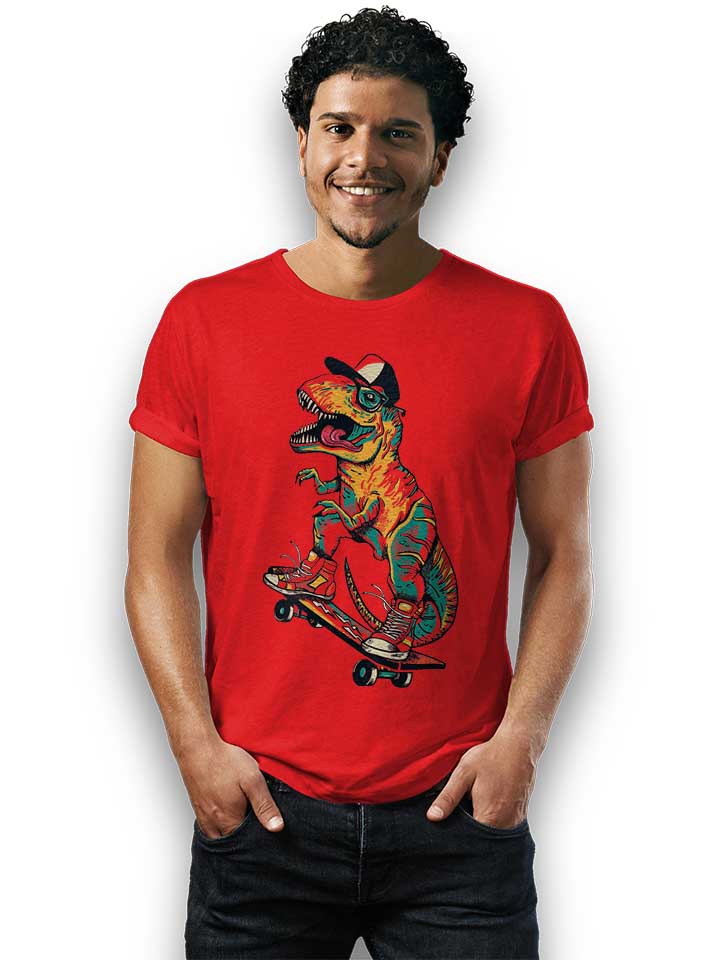 tyrannosaurus-rad-t-shirt rot 2