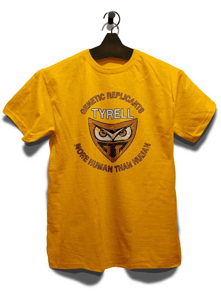 tyrell-genetic-replicants-t-shirt gelb 3