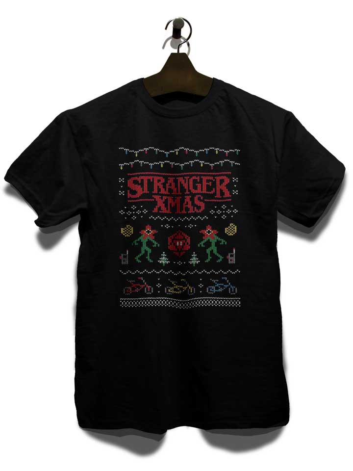 ugly-swaeter-stranger-xmas-t-shirt schwarz 3
