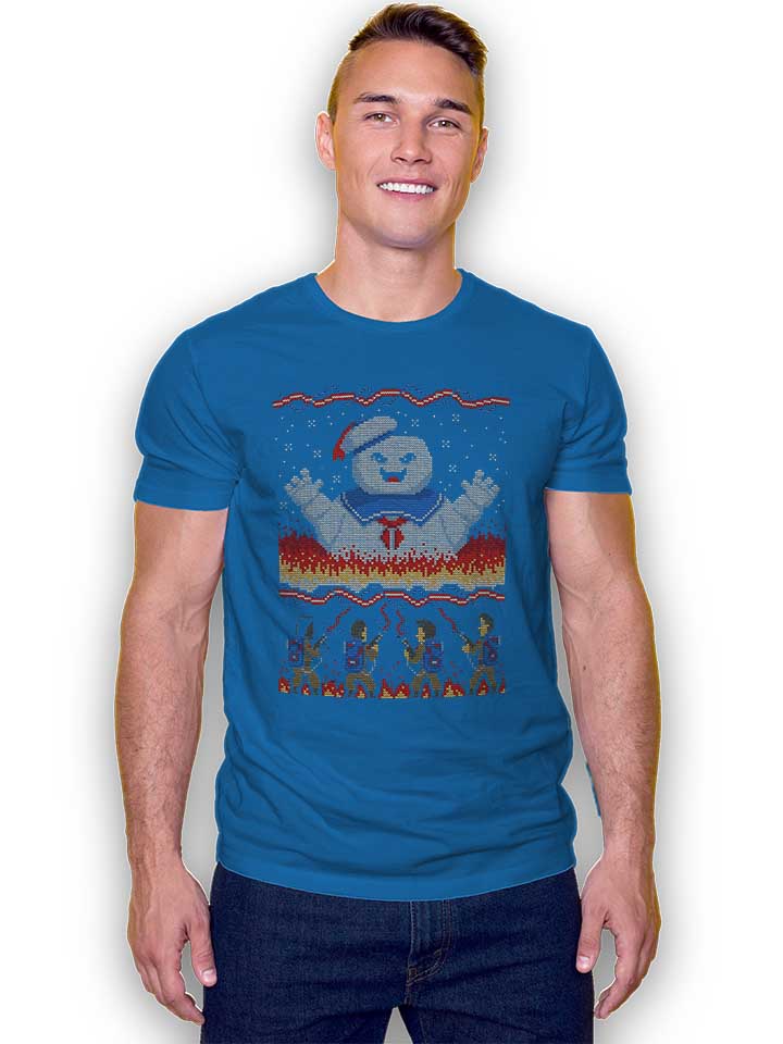 ugly-sweater-ghostbusters-t-shirt royal 2