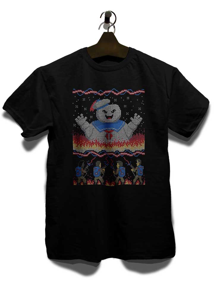 ugly-sweater-ghostbusters-t-shirt schwarz 3