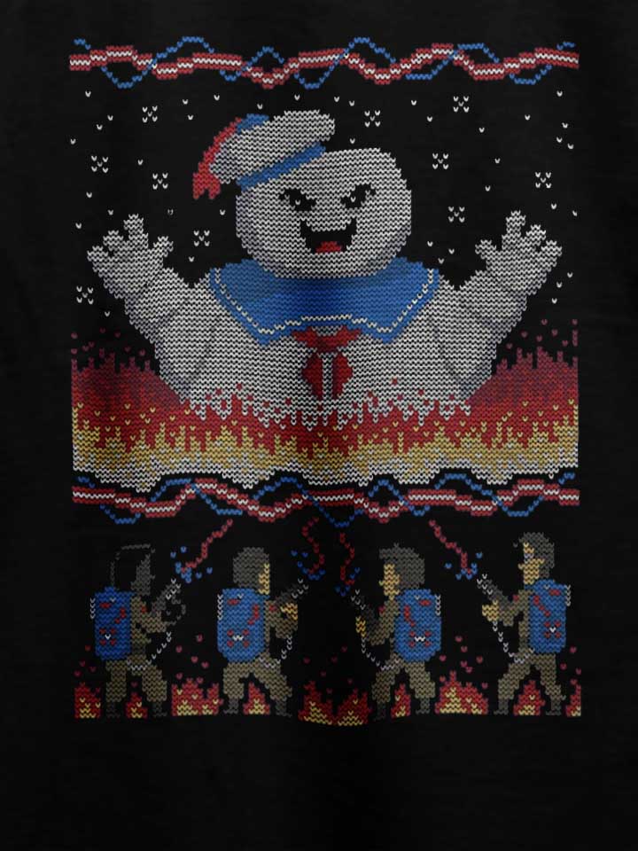 ugly-sweater-ghostbusters-t-shirt schwarz 4