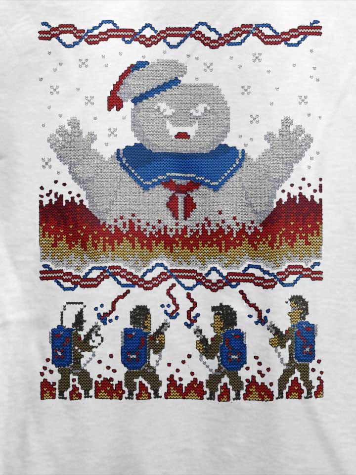 ugly-sweater-ghostbusters-t-shirt weiss 4