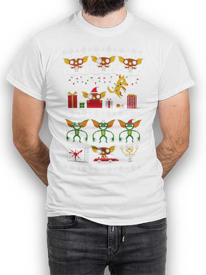 ugly-sweater-gizmo-t-shirt weiss 1