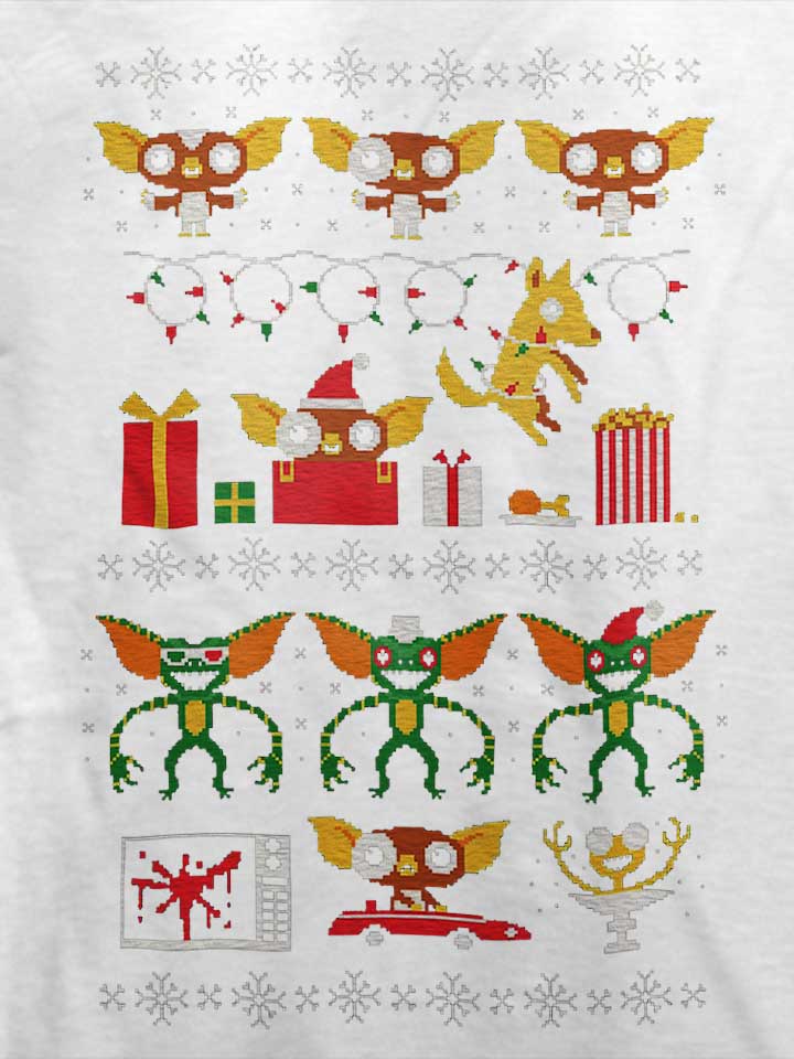 ugly-sweater-gizmo-t-shirt weiss 4