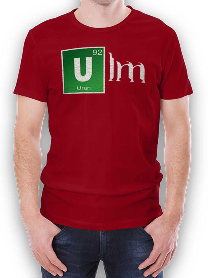 ulm-t-shirt bordeaux 1