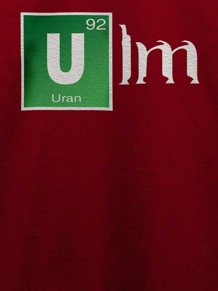 ulm-t-shirt bordeaux 4