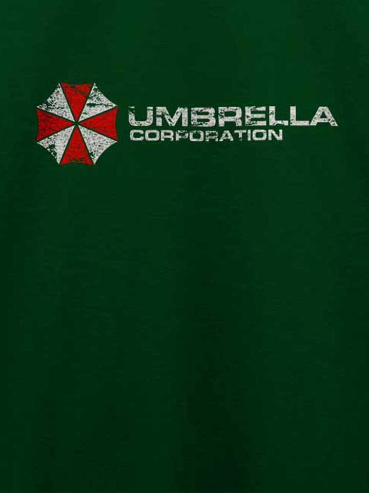 umbrella-corporation-vintage-t-shirt dunkelgruen 4