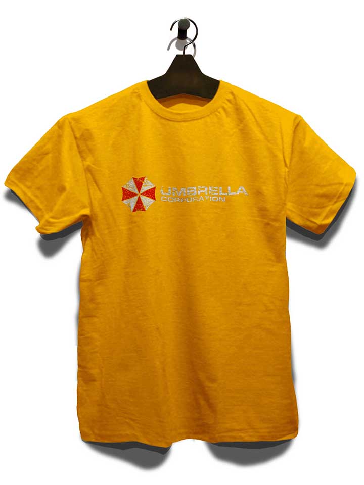 umbrella-corporation-vintage-t-shirt gelb 3