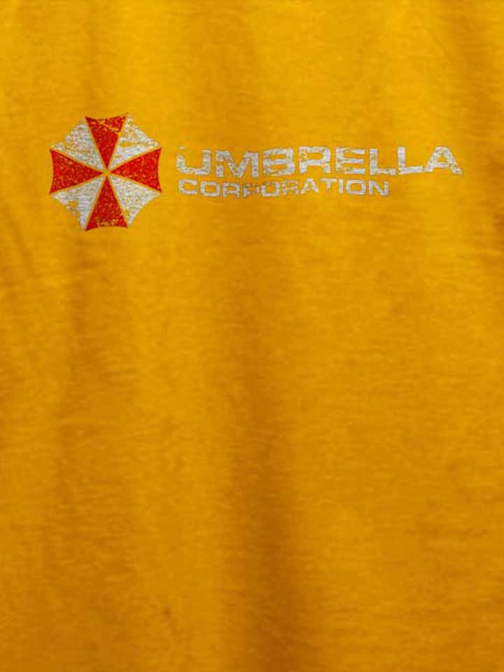 umbrella-corporation-vintage-t-shirt gelb 4