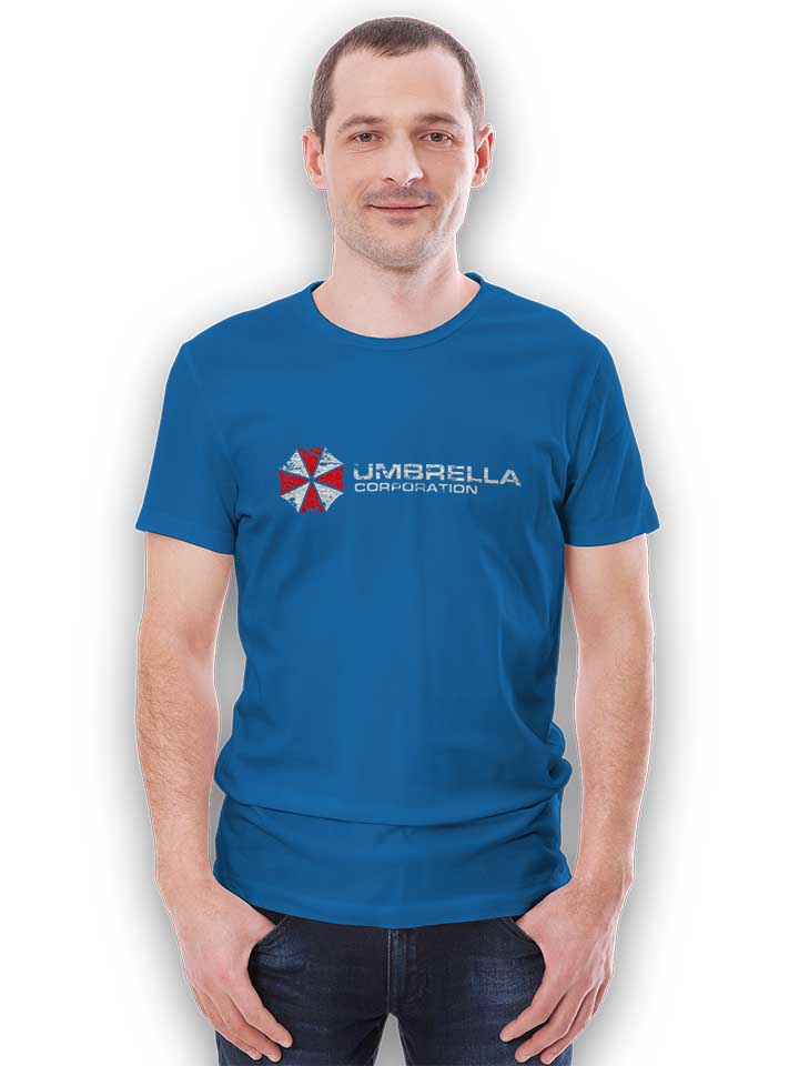 umbrella-corporation-vintage-t-shirt royal 2