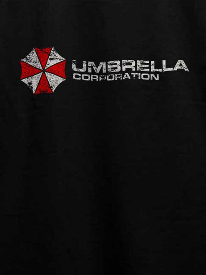 umbrella-corporation-vintage-t-shirt schwarz 4