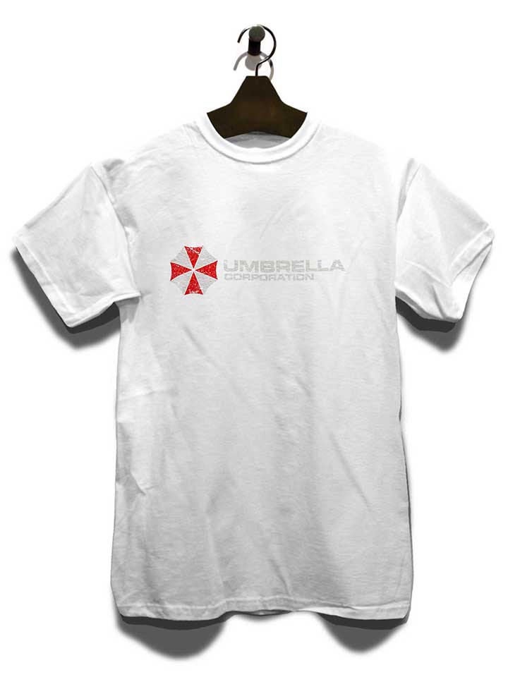 umbrella-corporation-vintage-t-shirt weiss 3