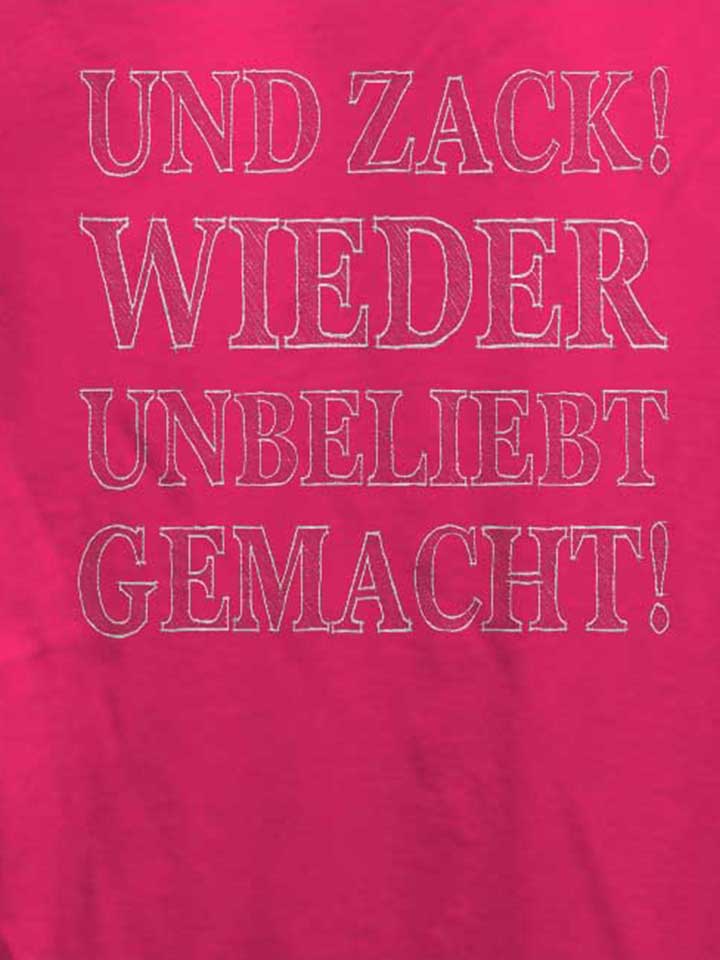 und-zack-wieder-unbeliebt-gemacht-damen-t-shirt fuchsia 4