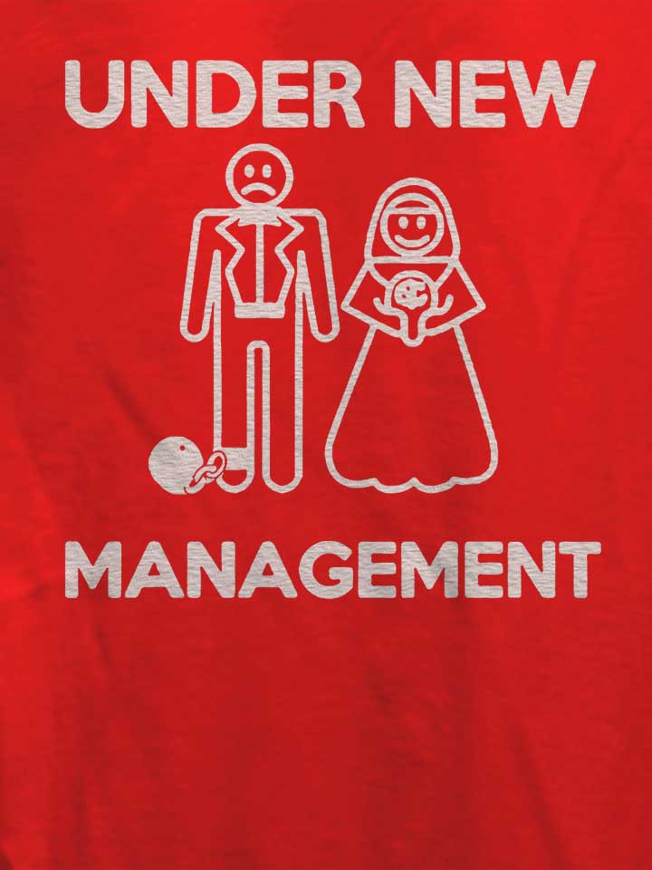 under-new-management-damen-t-shirt rot 4
