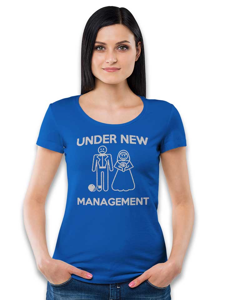 under-new-management-damen-t-shirt royal 2