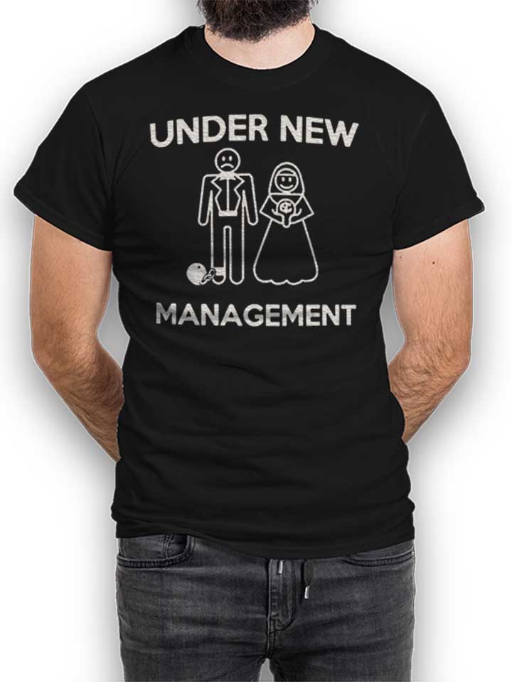 Under New Management T-Shirt black L