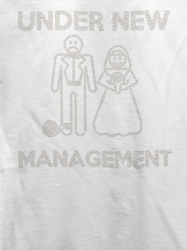 under-new-management-t-shirt weiss 4