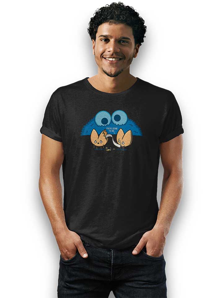 unfortunate-cookie-monster-t-shirt schwarz 2