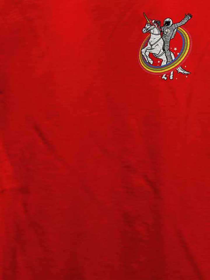 unicorn-astronaut-chest-print-t-shirt rot 4