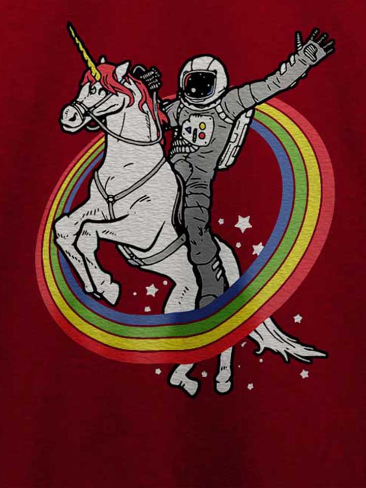 unicorn-astronaut-t-shirt bordeaux 4