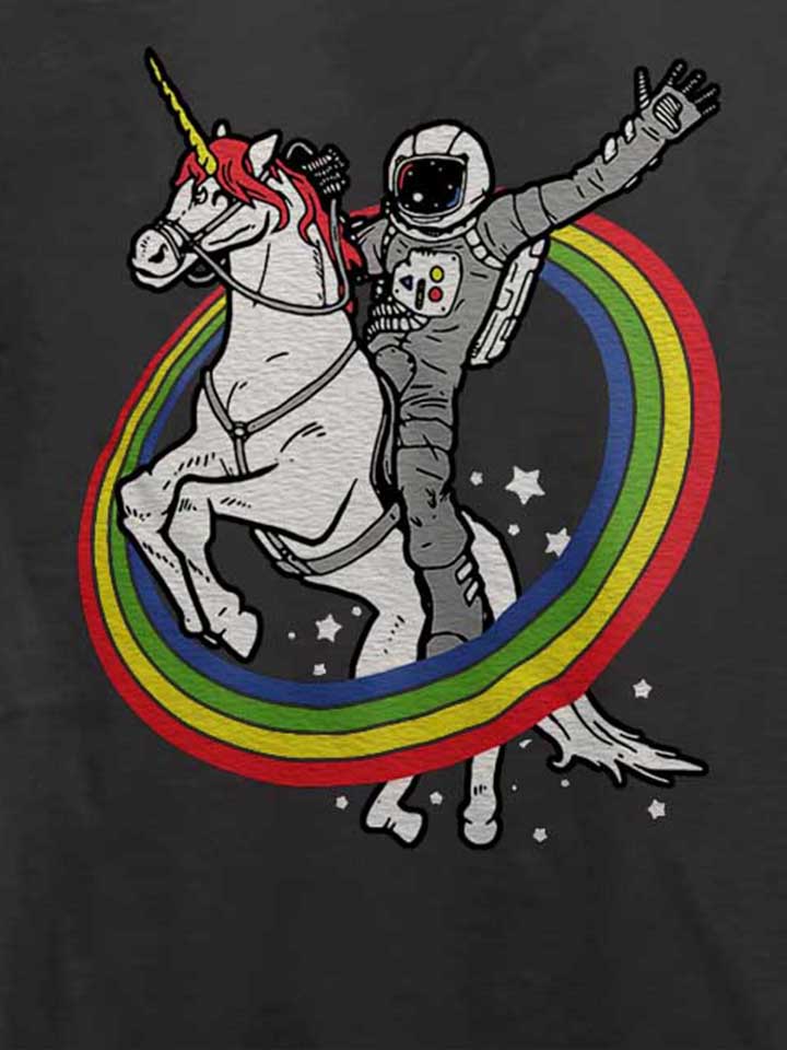 unicorn-astronaut-t-shirt dunkelgrau 4