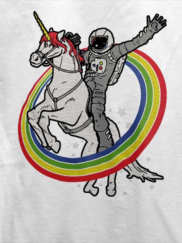 unicorn-astronaut-t-shirt weiss 4