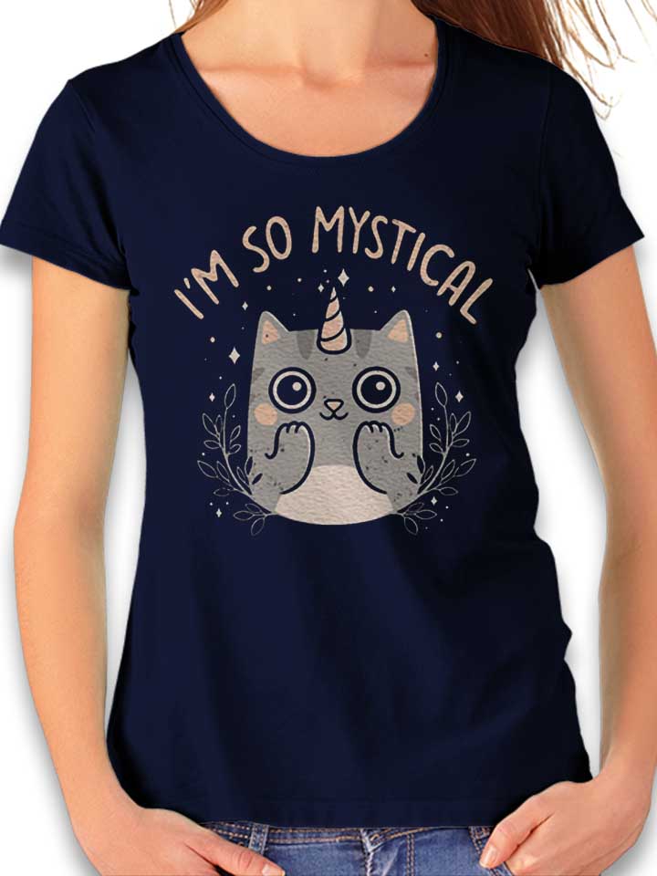 Unicorn Cat Womens T-Shirt