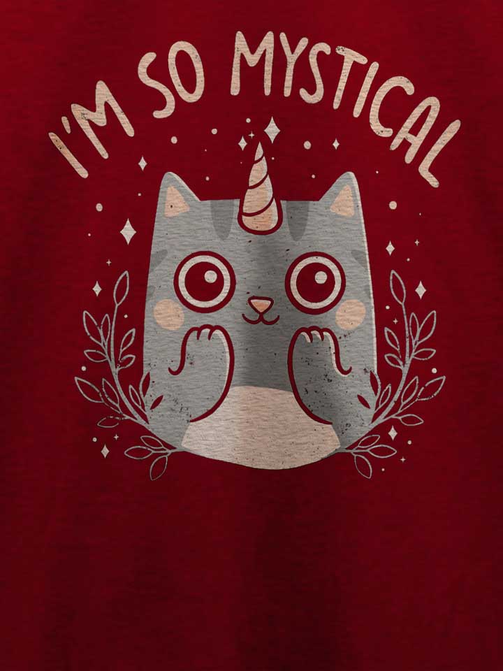 unicorn-cat-t-shirt bordeaux 4