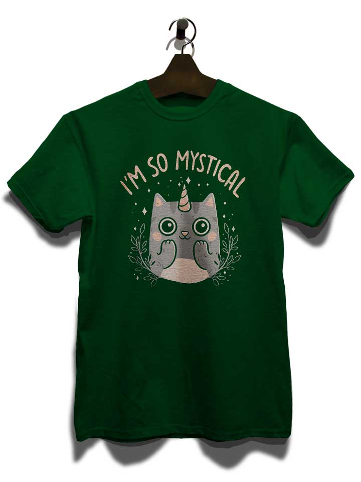 unicorn-cat-t-shirt dunkelgruen 3