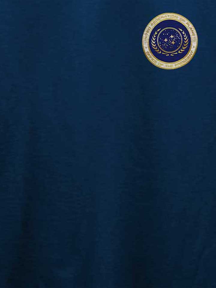 united-federation-of-planets-chest-print-t-shirt dunkelblau 4
