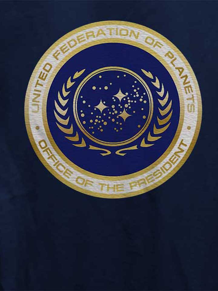 united-federation-of-planets-damen-t-shirt dunkelblau 4