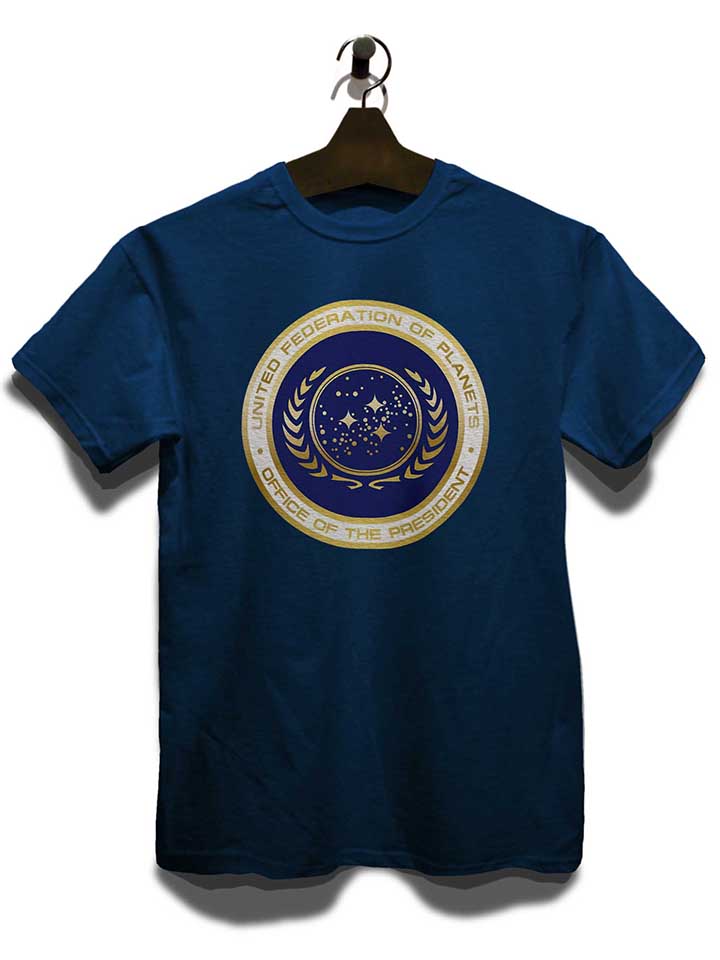 united-federation-of-planets-t-shirt dunkelblau 3