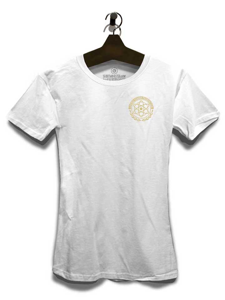 united-human-federation-valerian-chest-print-damen-t-shirt weiss 3