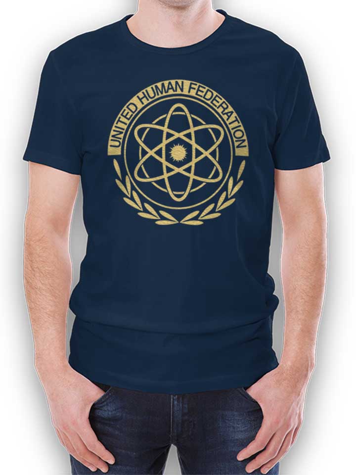 united-human-federation-valerian-t-shirt dunkelblau 1