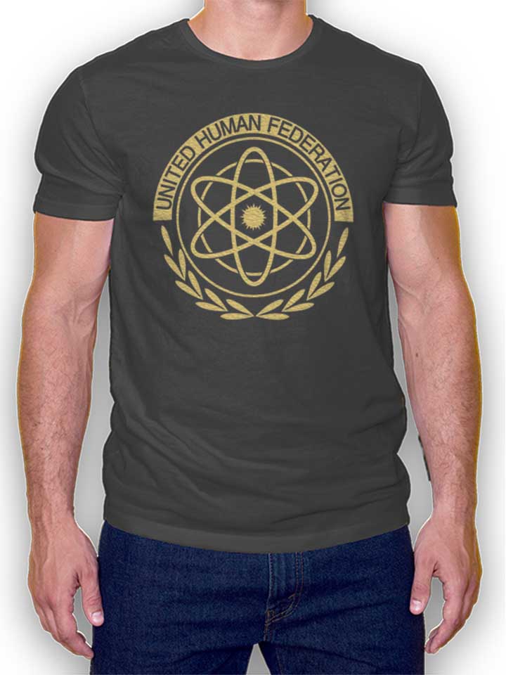 United Human Federation Valerian T-Shirt dark-gray L