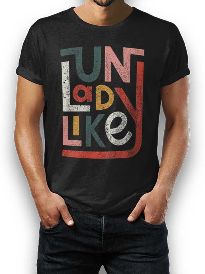 Unladylike T-Shirt schwarz L