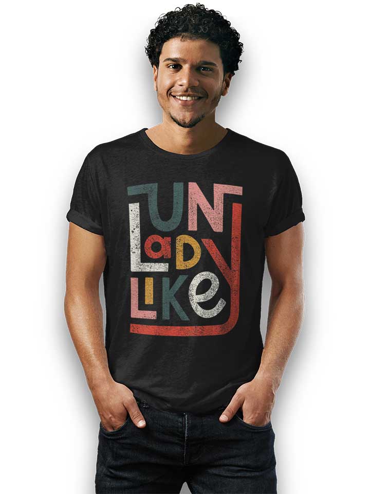unladylike-t-shirt schwarz 2