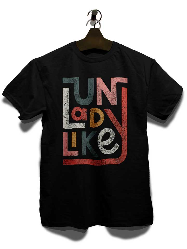 unladylike-t-shirt schwarz 3