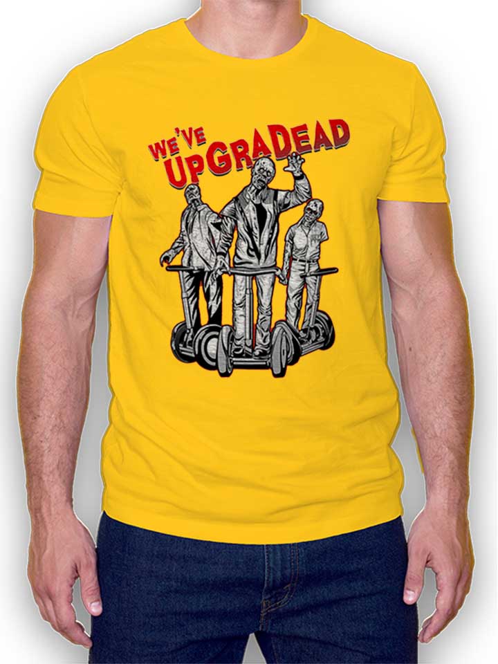 Upgradead T-Shirt gelb L