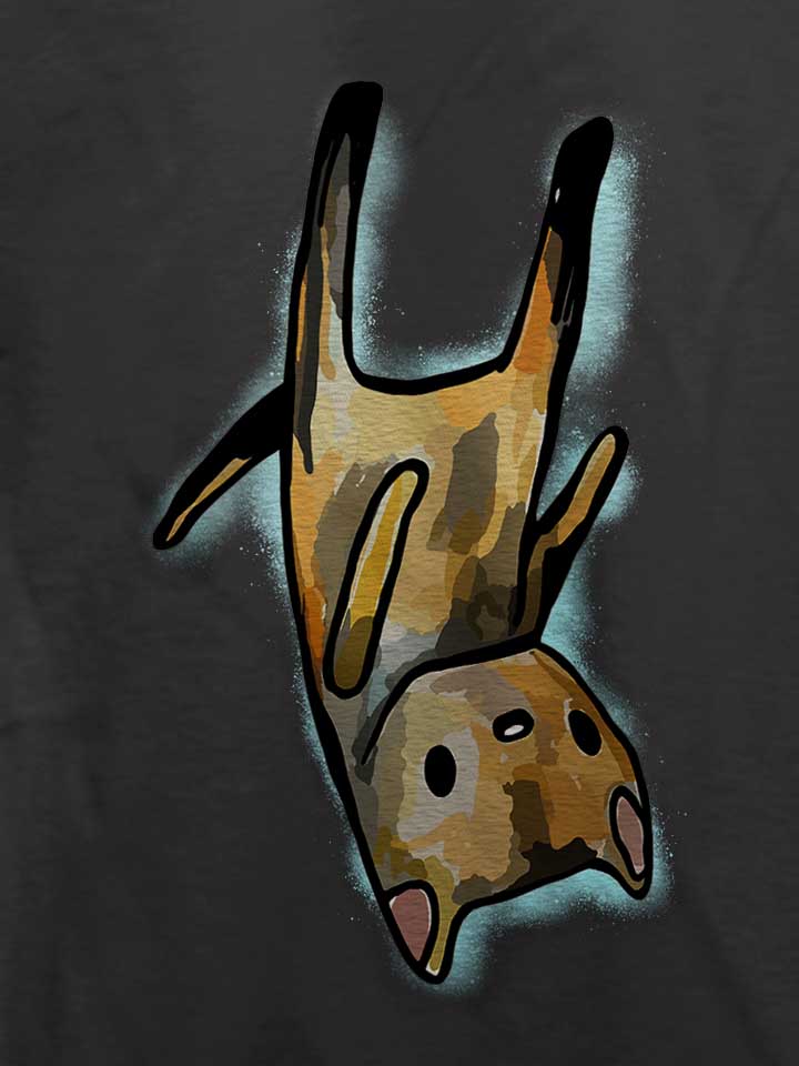 upside-down-cat-t-shirt dunkelgrau 4