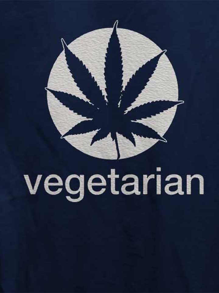 vegetarian-damen-t-shirt dunkelblau 4