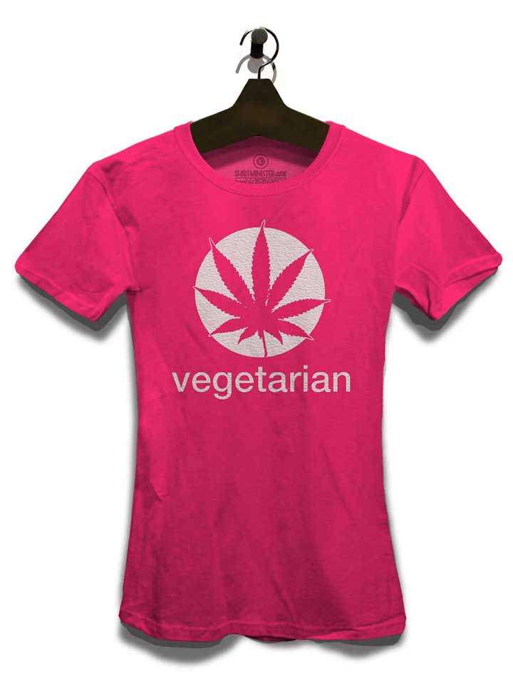 vegetarian-damen-t-shirt fuchsia 3