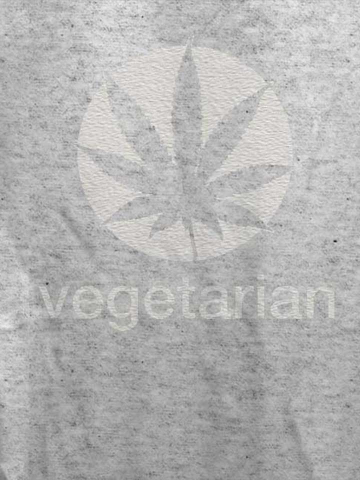 vegetarian-damen-t-shirt grau-meliert 4