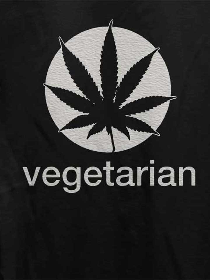 vegetarian-damen-t-shirt schwarz 4