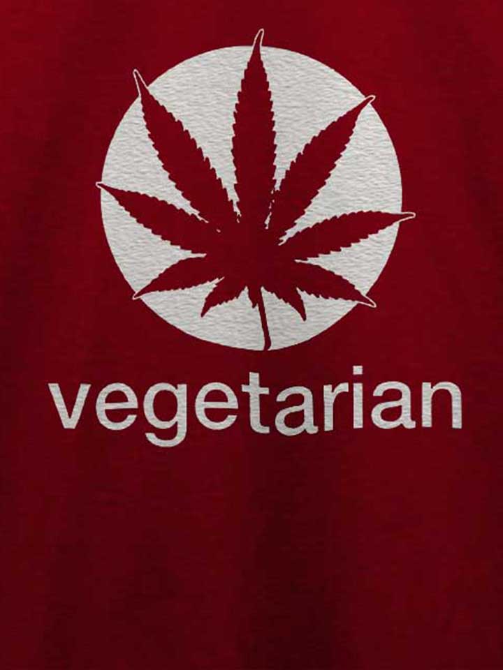 vegetarian-t-shirt bordeaux 4